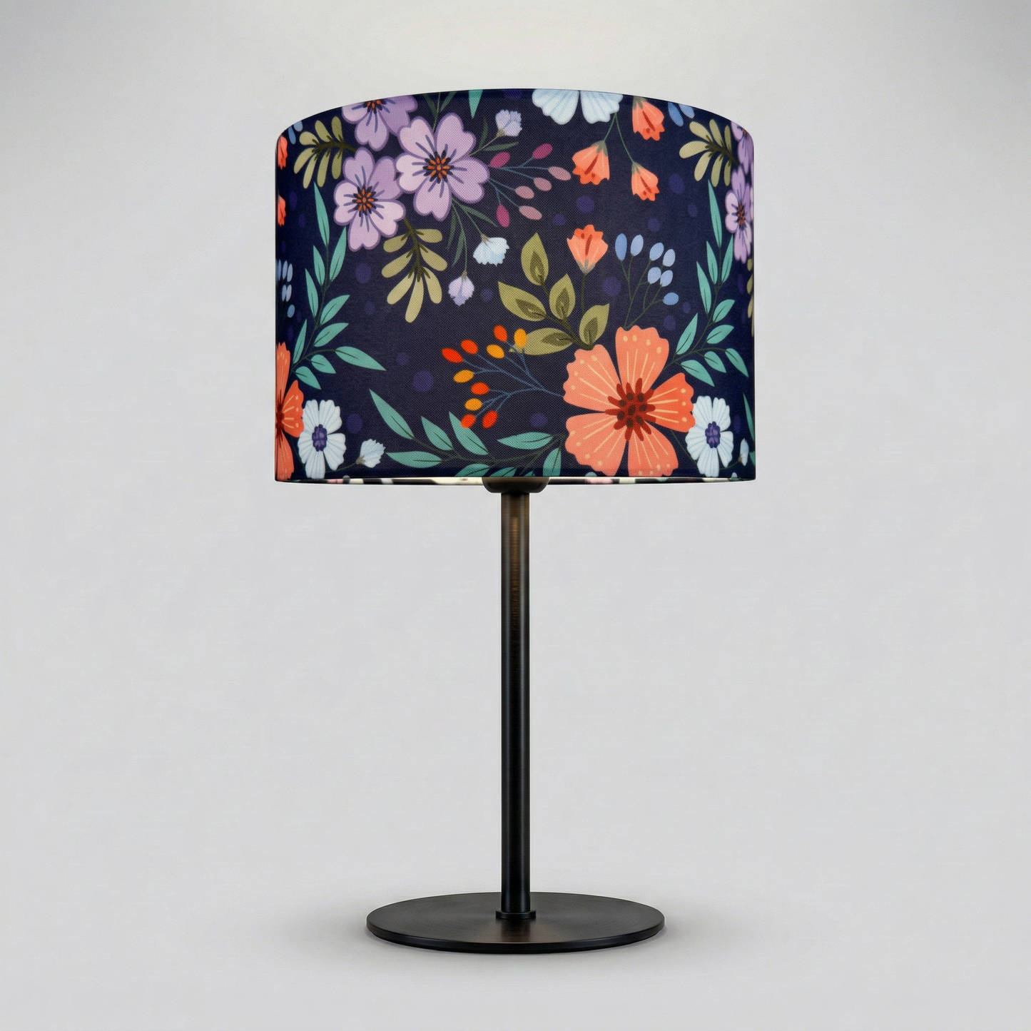 Lampenschirm „Midnight Floral“