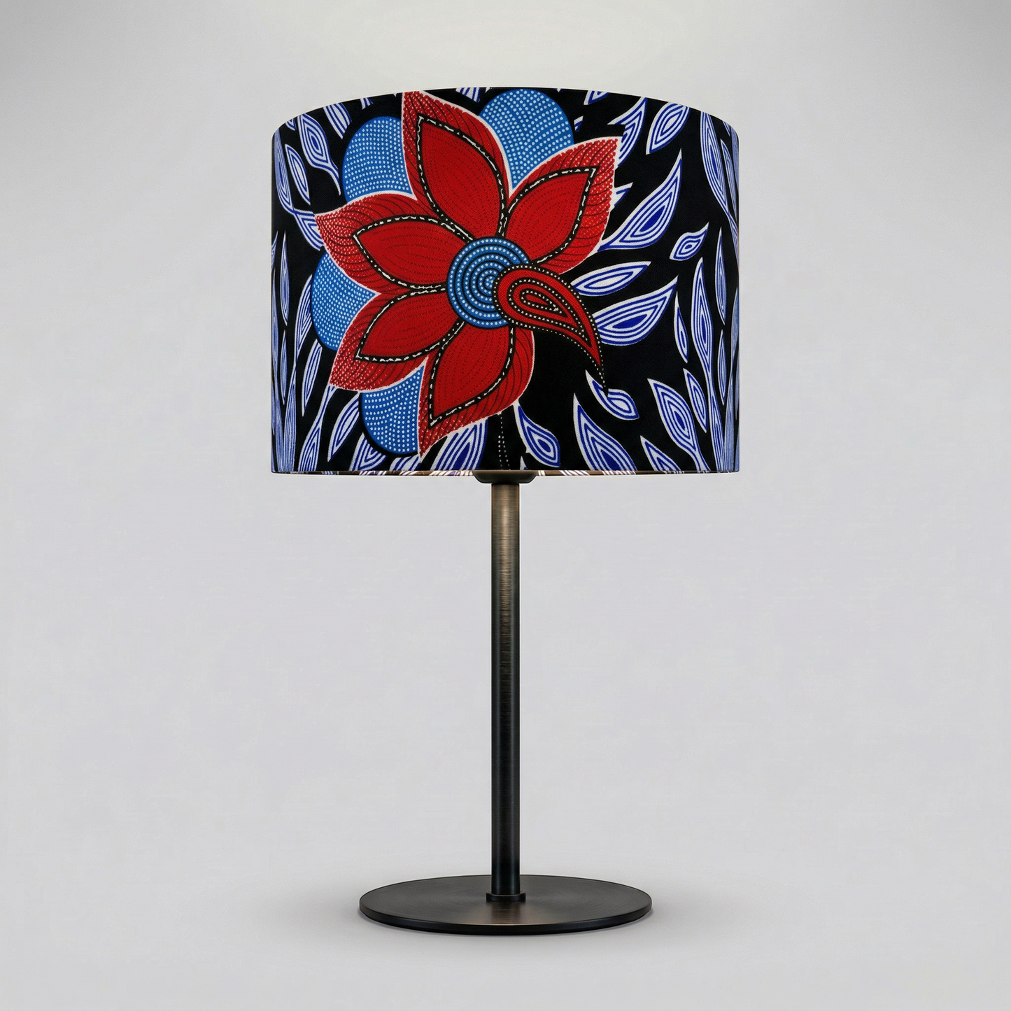 Lampenschirm „Red Flowers“