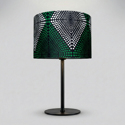 Lampenschirm „Green Diamonds“